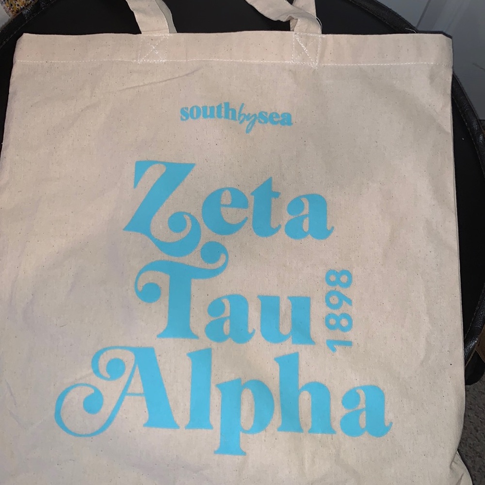 Zeta Tau Alpha Canvas Tote